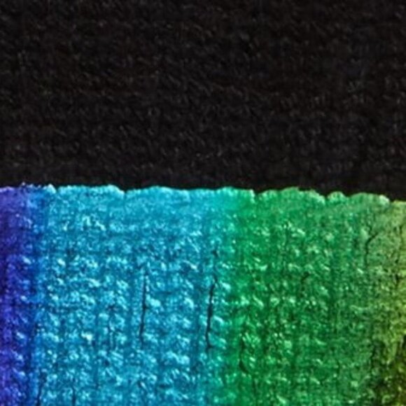 NWT Nordstrom Bari Lynn Kids Metallic Stripe Convertible Mittens Black Rainbow - Picture 6 of 6